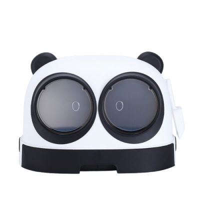 Тоалет за маче Chloe Black-White  54.1×43.7×38.9 cm