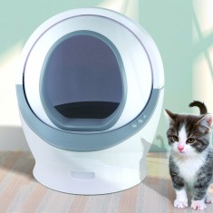 Автоматски талет за маче Glee Cat Litter Box 63.7×63.2x72cm