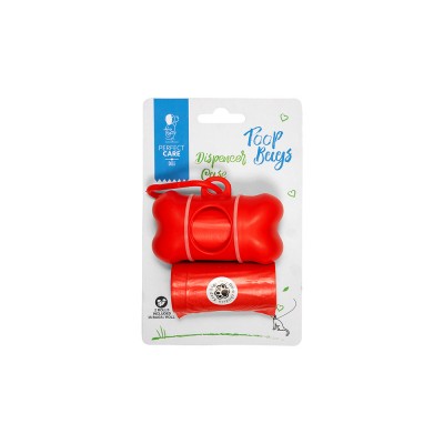 Кеси за измет Perfect Care Poop Bags Red