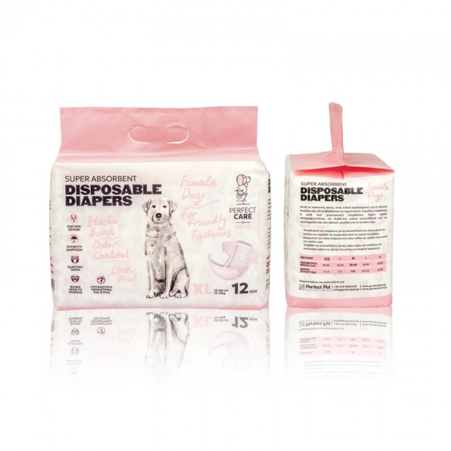 Пелени за куче Perfect Care Diapers XL 12/1 pcs