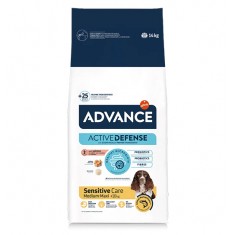 Сува храна за куче Advance Medium / Maxi Adult Salmon 12KG