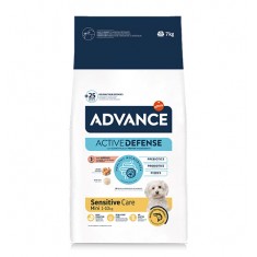 Сува храна за куче Advance Mini Adult Sensitive Salmon 7KG