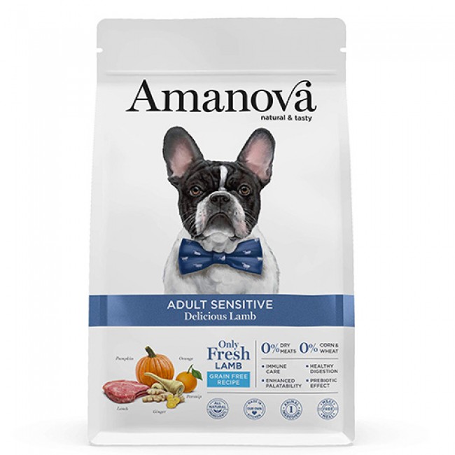 Сува храна за куче Amanova Adult Sensitive Lamb 10kg