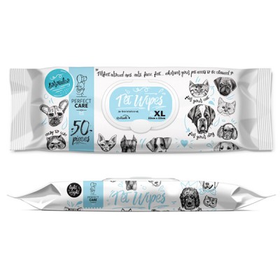 Влажни марамици за миленици Perfect Care Borotalco 50 Wipes