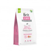 Сува храна за куче Brit Care Sustainable Adult Small Breed 7 KG