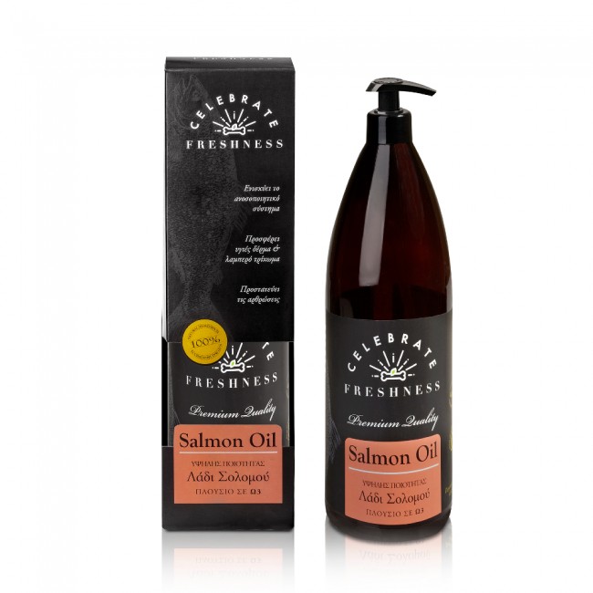 Лососово масло за куче/маче Celebrate Fresness Salmon Oil 350ML