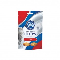 Закуска за маче EGEO Crunchy Pillow Adult Beef 60 gr