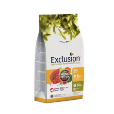Сува храна за куче Exclusion Large Beef 12 KG