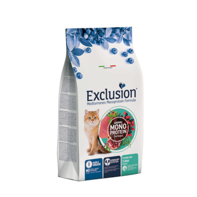 Сува храна за маче Exclusion Cat Tuna Sterilised 12kg