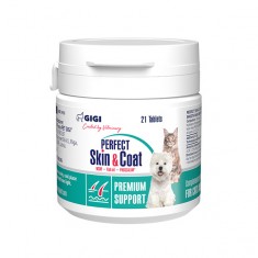 Додаток во исхраната Gigi Vet Skin & Coat 21Tbl