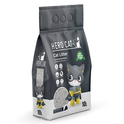 Песок за мачки Hero Cat Active Carbon 10L