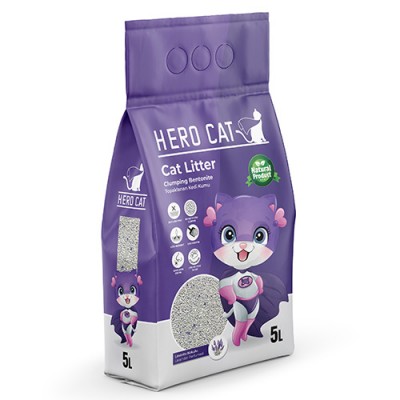 Песок за мачки Hero Cat Lavender 5L