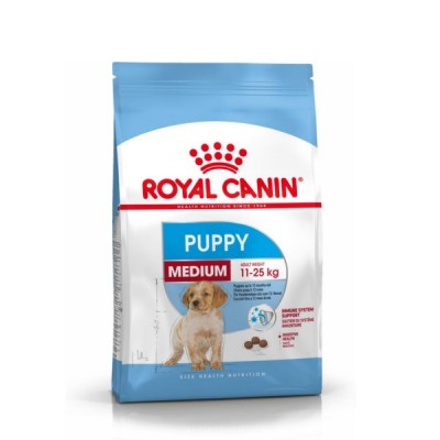 Сува храна за куче Royal Canin Medium Puppy 15KG