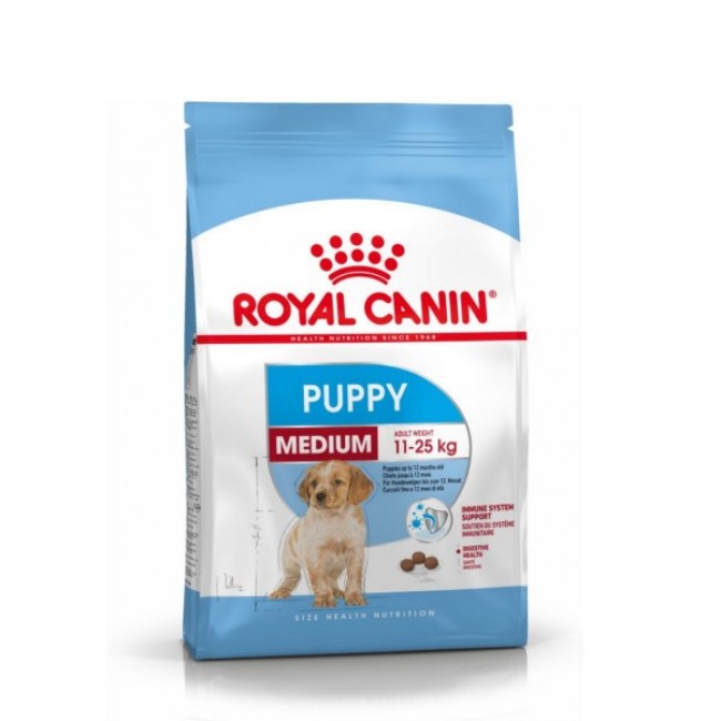 Сува храна за куче Royal Canin Medium Puppy 15KG