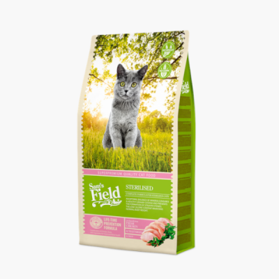 Сува храна за маче Sam's Field Sterilised 7.5KG