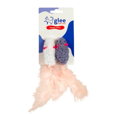 Играчка за маче GLEE Wooly Mice