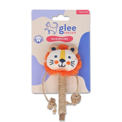 Играчка за маче GLEE Lion with Silvervine