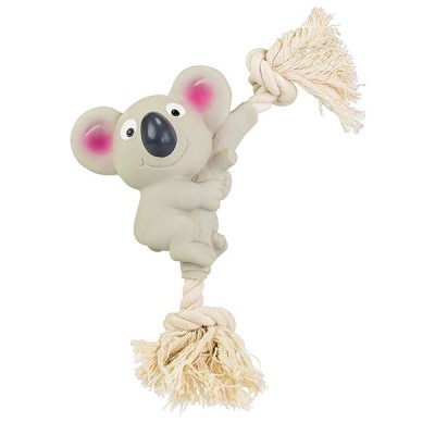 Играчка за куче HipHop koala on cotton rope 