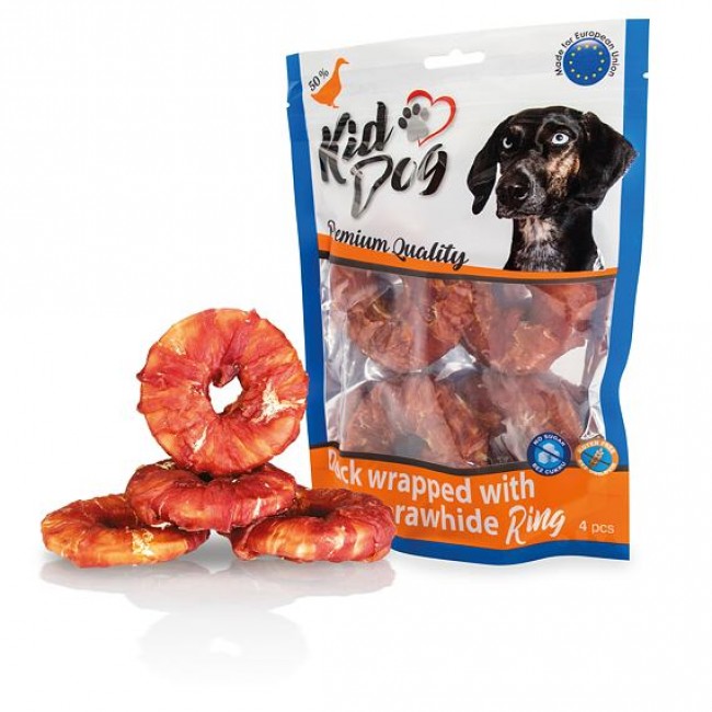 Награда за куче Kiddog Duck Meat on Buffalo Ring 4/1