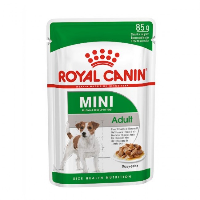 Влажна храна за куче Royal Canin Mini Adult-Gravy 85GR