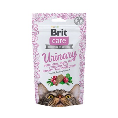 Закуска за маче Brit Care Cat Snack Urinary 50gr