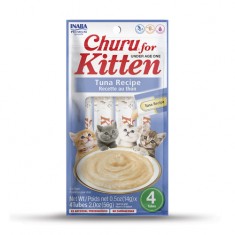 Закуска за маче Churu Tuna Recipe For Kitten 4x14GR