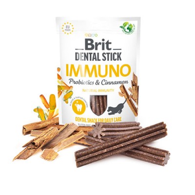 Дента стик за куче Brit Dental Sticks Immuno 200GR