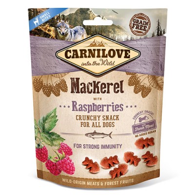 Крцкава награда за куче Carnilove Mackerel & Raspberries 200GR