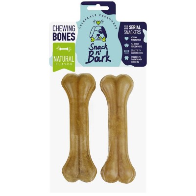 Пресувана коска Snack n’ Bark Chewing Bone Natural 16cm 2/1