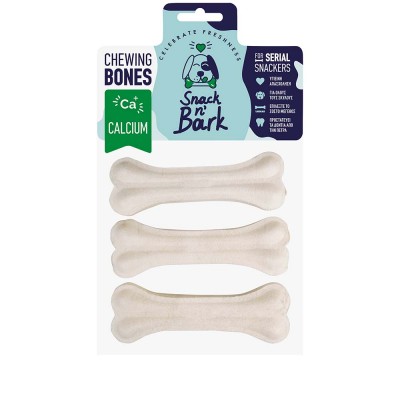 Пресувана коска Snack n’ Bark Chewing Bone Calcium 13cm 3/1