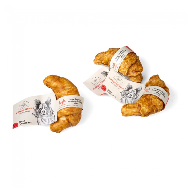 Колаген награда за куче Collagen Beef Croissant 1x9cm