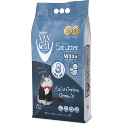 Песок за мачки Van Cat  Active Carbon Granules 10 L