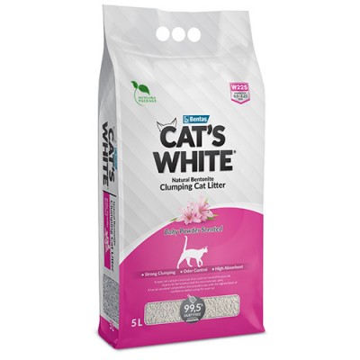 Песок за мачки Cat's White Baby Powder 5 L