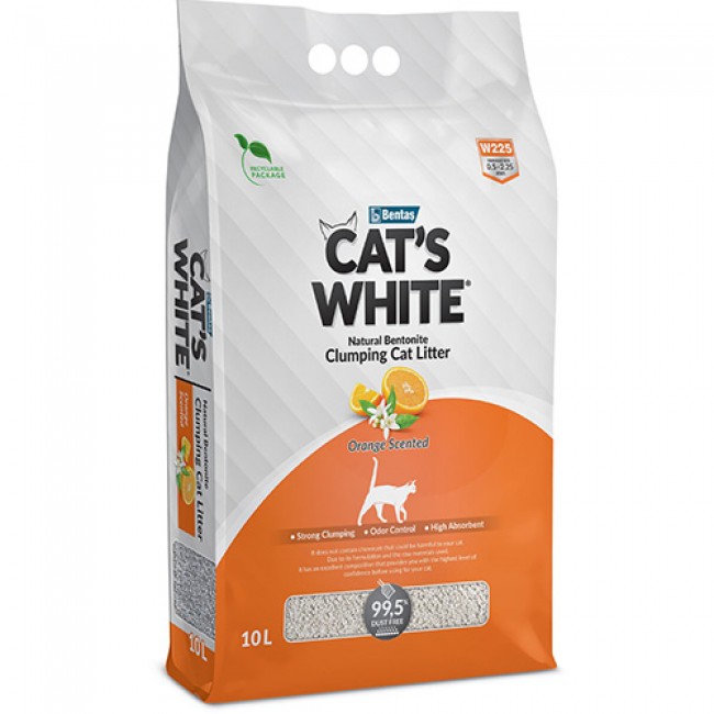 Песок за мачки Cat's White Orange 10 L