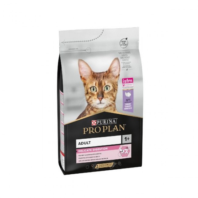 Сува храна за маче Purina Pro Plan Adult Cat Delicate Turkey 10KG