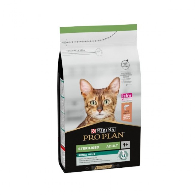 Сува храна за маче Purina Pro Plan Adult Cat Optirenal Salmon 10KG