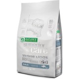 Сува храна за куче Natures Protection Superior care white coat white fish and krill adult 1.5kg