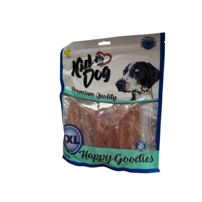 Месната награда за куче KIDDOG Chicken Breast on Buffalo Stick 500GR
