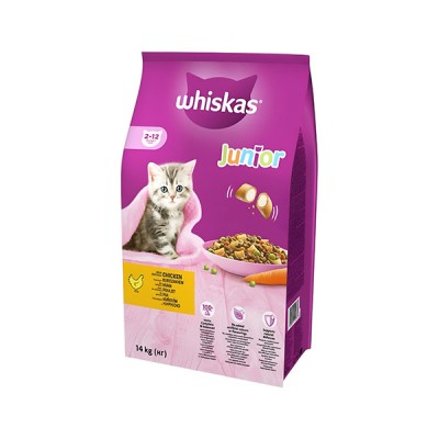 Сува храна за маче Whiskas Junior 14kg